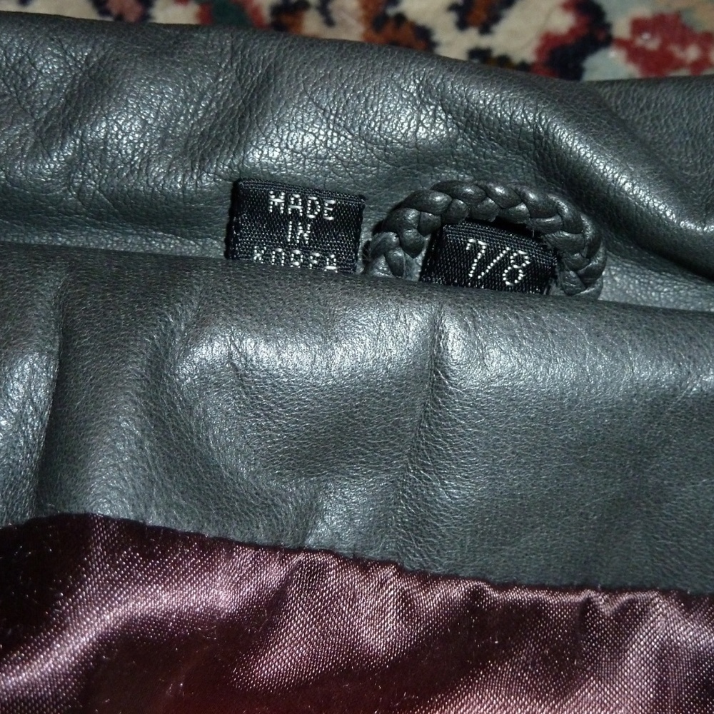 Leather Jacket Vintage 1981 Euc - image 8